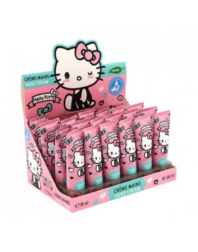 Ενυδατική κρέμα χεριών Hello Kitty 30ml (Stand 24 τεμάχια)