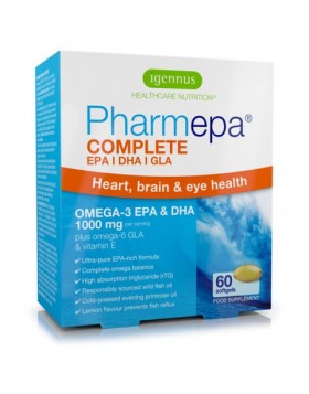 Ωμέγα 3 Ωμέγα 6 EPA-DHA Pharmepa Complete 1000 mg  60softgels Igennus