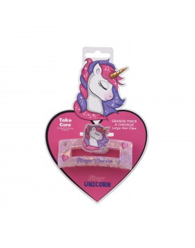 Unicorn κοκαλάκι μαλλιών Large (Stand 12 τεμάχια) Take Care