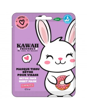 Αποτοξινωτική Μάσκα Προσώπου Kawai Friends Rabbit Take Care