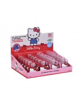 Hello Kitty Gel Καθαρισμού χεριών με άρωμα 35ml (Stand 24 τεμάχια) Take Care