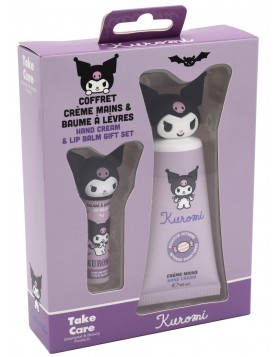 Σετ Κρέμα Χεριών & Lip Balm 3D HK Kuromi Take Care