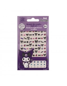 Αυτοκόλλητα Νυχιών Hello Kitty Kuromi (24 τεμάχια) Take Care