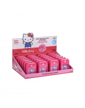 Hello Kitty Καθαριστικό χεριών σε σπρέι 36ml (Stand 12 τεμάχια) Take Care