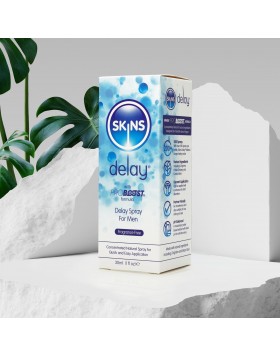 Φυσικό Σπρέι Καθυστέρησης Άνδρων Skins Delay Natural Spray Skins Sexual Health