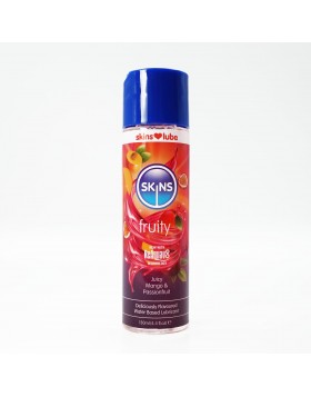 Skins Mango & Passionfruit Φρουτώδες Λιπαντικό Νερού 130ml Skins Sexual Health