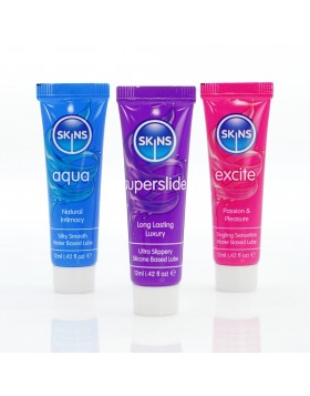 Σωληνάρια Δειγματοληψίας Λιπαντικών Skins 3x12ml Skins Sexual Health