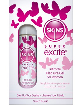 Skins Super Excite Τζελ Διέγερσης Κλειτορίδας 30ml Skins Sexual Health