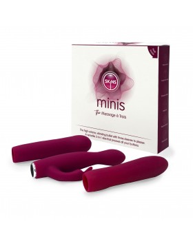 Skins Minis Massage Trois Σετ Δονητών 3 σε 1 Skins Sexual Health