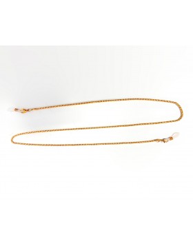 Αλυσίδα Γυαλιών Gold Classic Μεταλλική Farma Bijoux