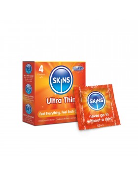 Skins Ultra Thin Condoms Πολύ Λεπτά Προφυλακτικά Skins Sexual Health 