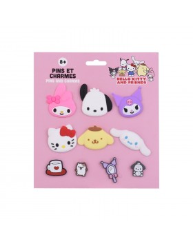 Hello Kitty & Friends Σετ 10 Διακοσμητικές Φιγούρες (12τεμάχια) Take Care