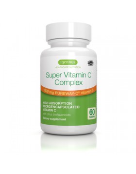 Συμπλήρωμα διατροφής Super Vitamin C Complex Igennus 1000mg 60caps