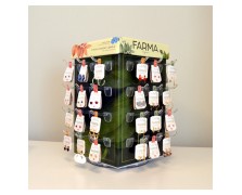 Σταντ Περιστρεφόμενο Πάγκου 48 Θέσεων Farma Bijoux