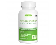 Ashwagandha L-Theanine & Magnesium Adaptogen Complex 60caps Igennus