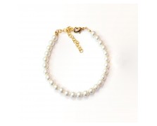 Υποαλλεργικό Βραχιόλι Με Πέρλες 20/24CM (BE2BP41) Farma Bijoux