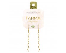 Υποαλλεργικά Σκουλαρίκια Επιχρυσωμένα Ζικ Ζακ 65,0mm (BEPG003) Farma Bijoux