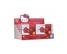 Hello Kitty Παλέτα Σκιών Ματιών 4 Χρώματα με Πινέλο και Καθρέπτη(Stand 12 Τεμάχια) Take Care