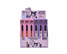 Hello Kitty Eyliner σε Μεταλλικά Χρώματα 8ml (Stand 24 Τεμάχια)