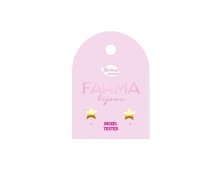 Υποαλλεργικά Σκουλαρίκια for Kids Αστεράκια Χρυσά (BEG987) Farma Bijoux