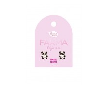 Υποαλλεργικά Σκουλαρίκια for Kids Panda (BEPS970) Farma Bijoux