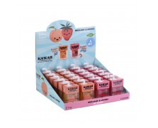 Lip Gloss Kawai Fruits Take Care (Stand 24 τεμάχια)
