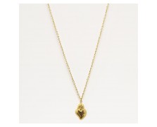 Υποαλλεργικό Κολιέ με Χρυσή Καρδιά (BE1SAC) Farma Bijoux