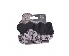 Λαστιχάκι μαλλιών scrunchy Λεοπάρ Take Care