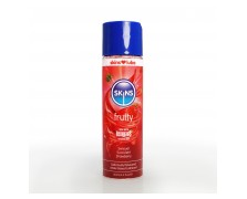 Skins Strawberry Φρουτώδες Λιπαντικό Νερού 130ml Skins Sexual Health