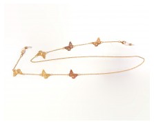 Αλυσίδα Γυαλιών Πεταλούδες Gold Μεταλλική Farma Bijoux