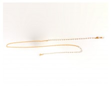 Αλυσίδα Γυαλιών με Πέρλες Gold Κομψό Αξεσουάρ Farma Bijoux