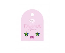 Υποαλλεργικά Σκουλαρίκια for Kids Αστέρι 5mm (BE40C23) Farma Bijoux
