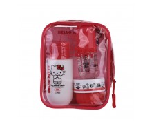 Hello Kitty Travel Case Sunny Paradise Σετ Ταξιδιού Take Care