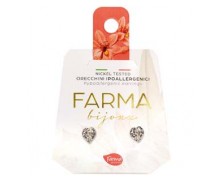 Υποαλλεργικά Σκουλαρίκια Κρύσταλλα Καρδιές 5mm (BE30C01) Farma Bijoux