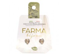 Υποαλλεργικά Σκουλαρίκια Κρύσταλλα Καρδιές 6mm (BE33C01) Farma Bijoux