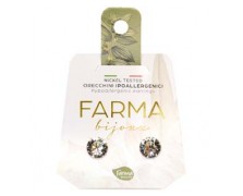 Υποαλλεργικά Σκουλαρίκια Κρύσταλλα Στρογγυλά 7,15mm (BE66C01) Farma Bijoux