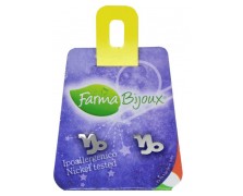 Υποαλλεργικά Σκουλαρίκια Ζώδιο Αιγόκερως (BEZ10-1) Farma Bijoux